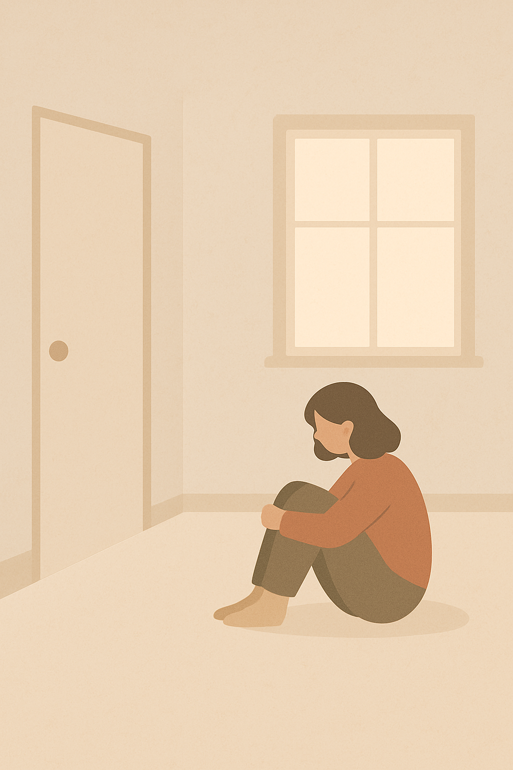 Illustration representing building connections while managing agoraphobia